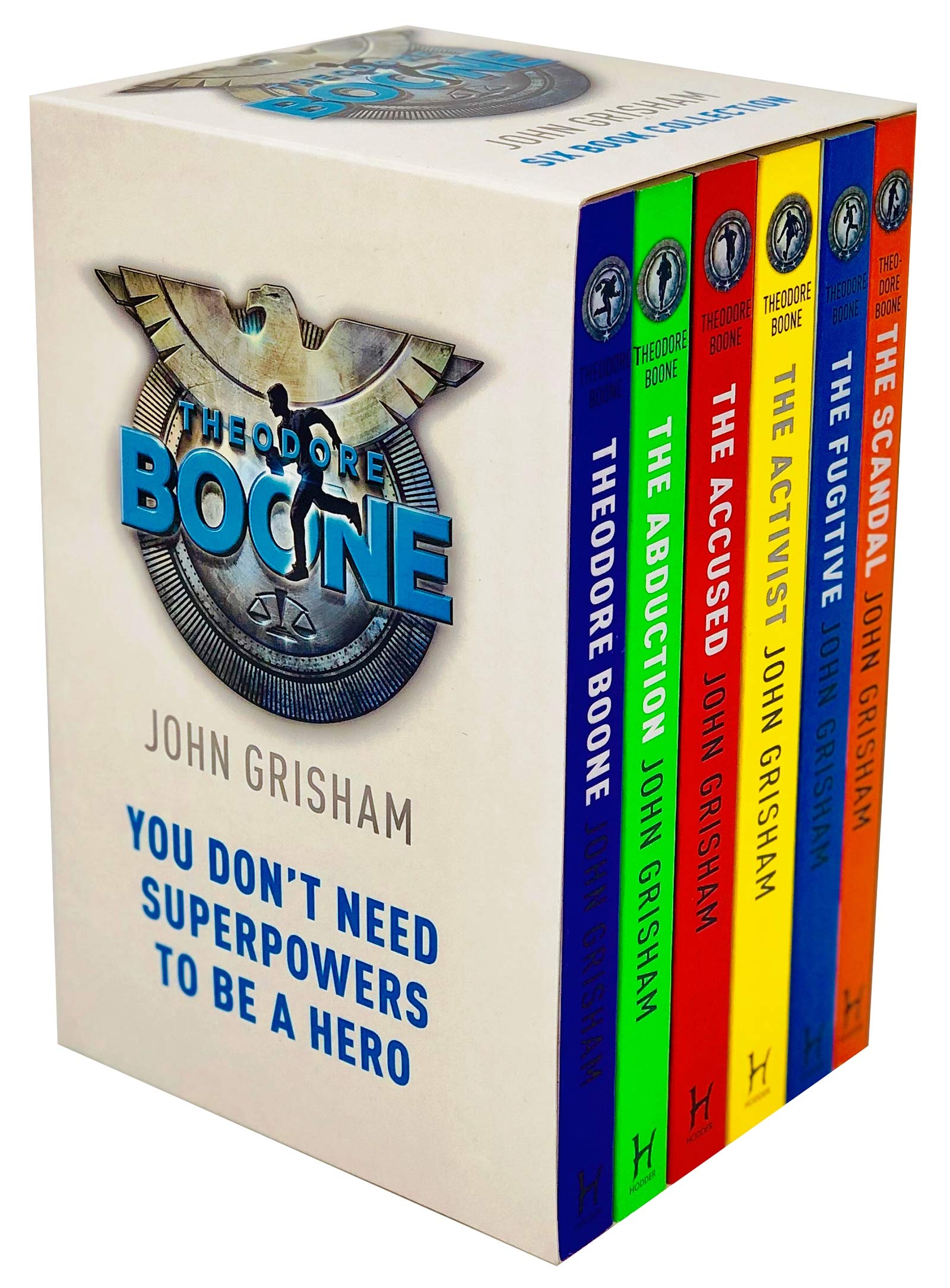 Theodore Boone Series 6 Books Collection Box Set by John Grisham Paperback NEW - Lets Buy Books