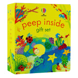 Usborne Peep Inside Gift Set 4 Books Collection Set Board book ( Peep Inside a Tree ) - Lets Buy Books