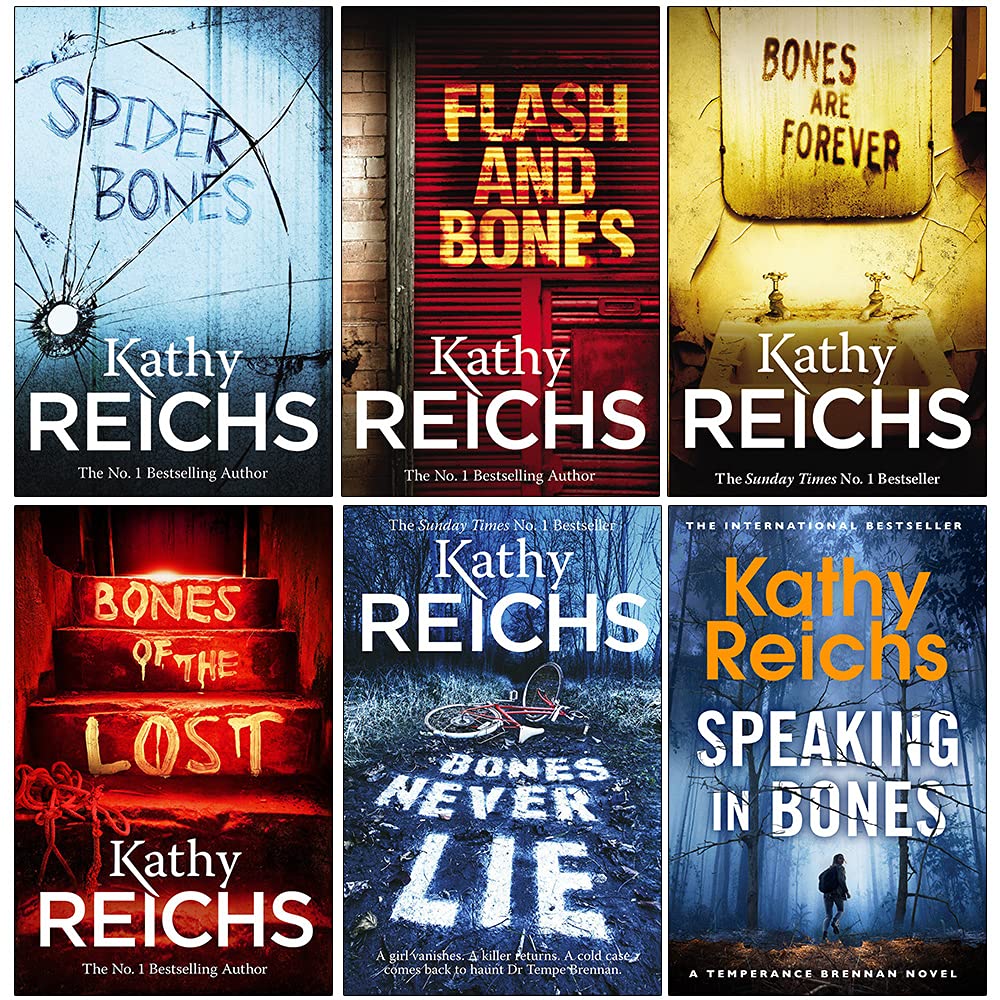 Temperance Brennan Series 3 Books 13-18 Collection Set By Kathy Reichs Paperback - Lets Buy Books