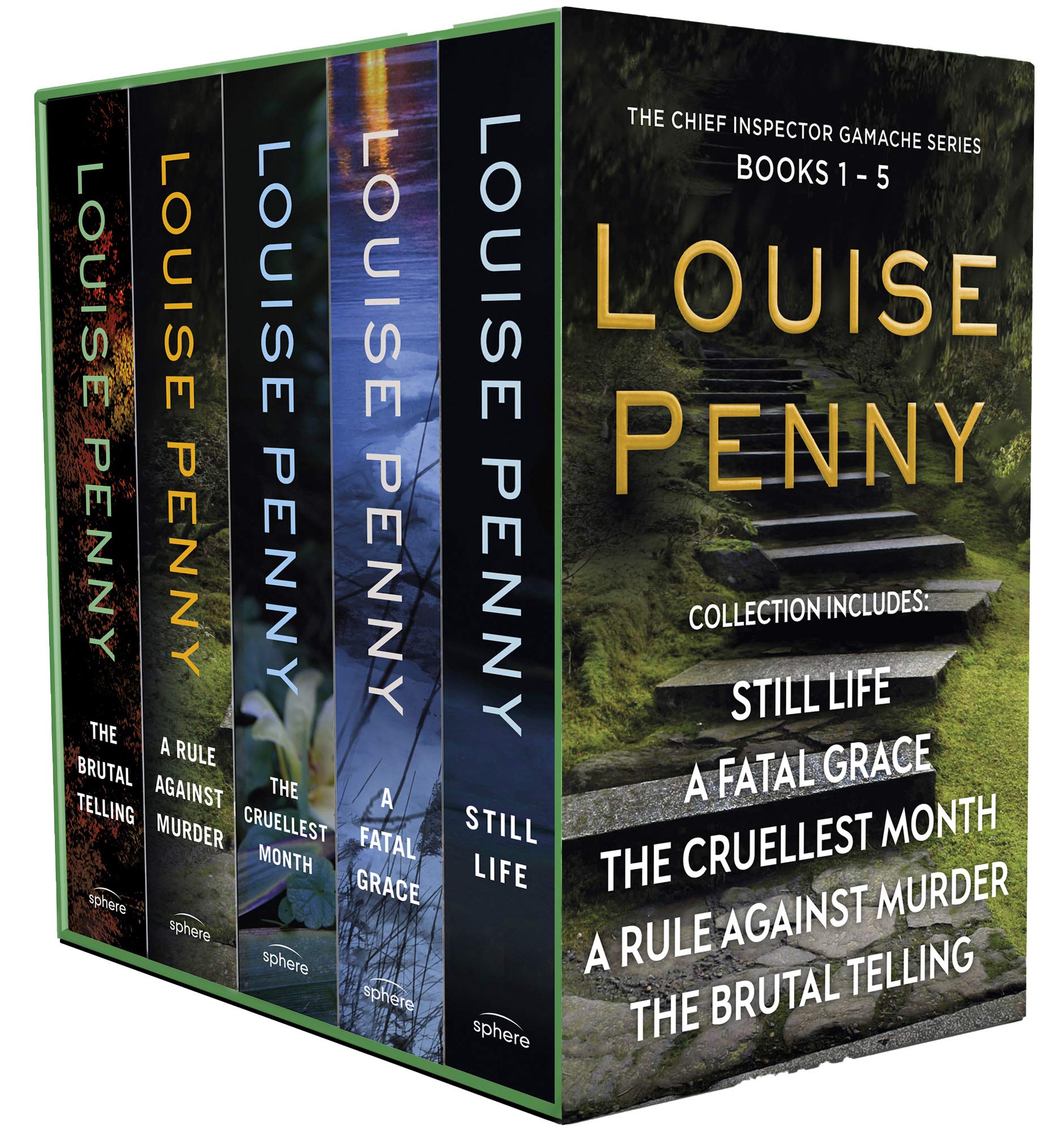 The Chief Inspector Gamache Series Books 1 - 5 Collection Box Set by Louise Penny - Lets Buy Books