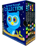 My Little World Series My Peek Through 5 Books Box Set (Dino, Moo, Zoom) Boardbook - Lets Buy Books