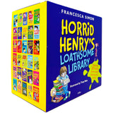 Horrid Henry's Loathsome Library Complete 30 Books Box Set Pack by Francesca Simon