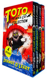 Toto the Ninja Cat Series 4 Books Collection Box Set By Dermot O’Leary Paperback - Lets Buy Books
