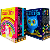 My Little World Series My Peek Through Collection 10 Books Box Set Unicorn Paperback - Lets Buy Books