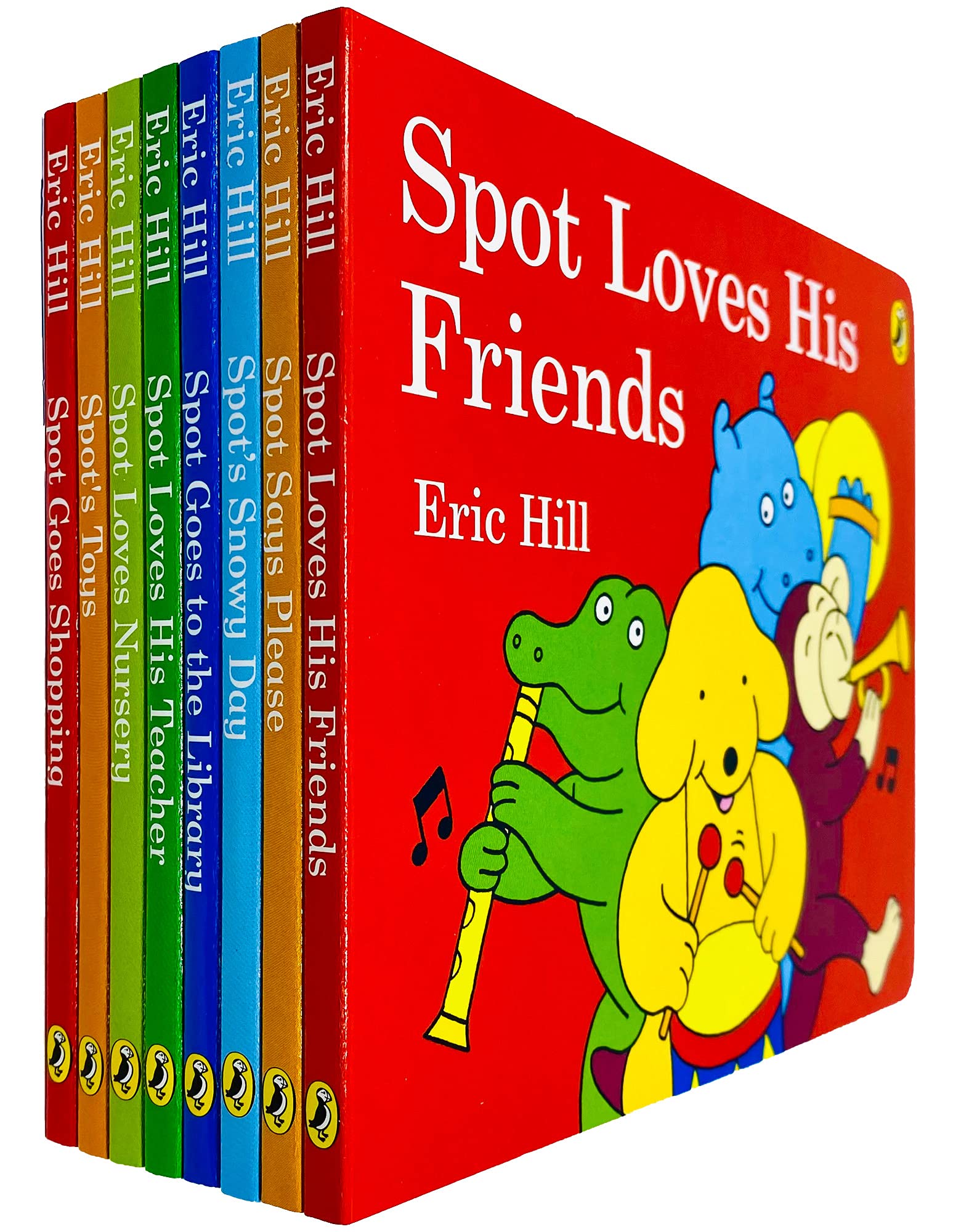 Spot Story Collection 8 Books Board Set Pack by Eric Hill (Early Readers) Board book - Lets Buy Books