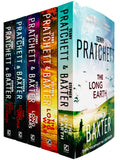 Long Earth Series Books 1-5 Collection Set by Terry Pratchett & Stephen Baxter