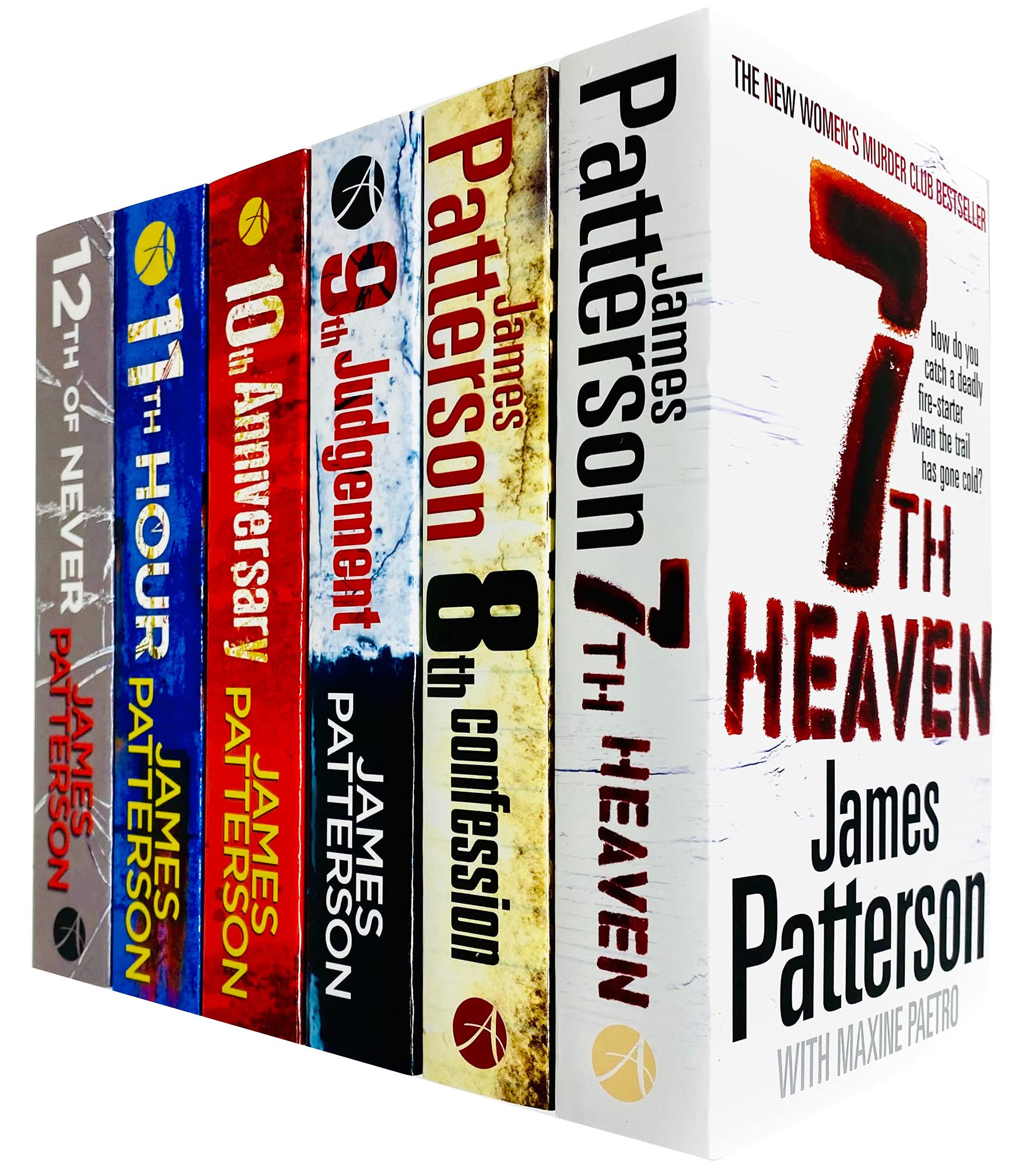 James Patterson Womens Murder Club Series 2 Collection 6 Books Set (Books 7 To 12) - Lets Buy Books