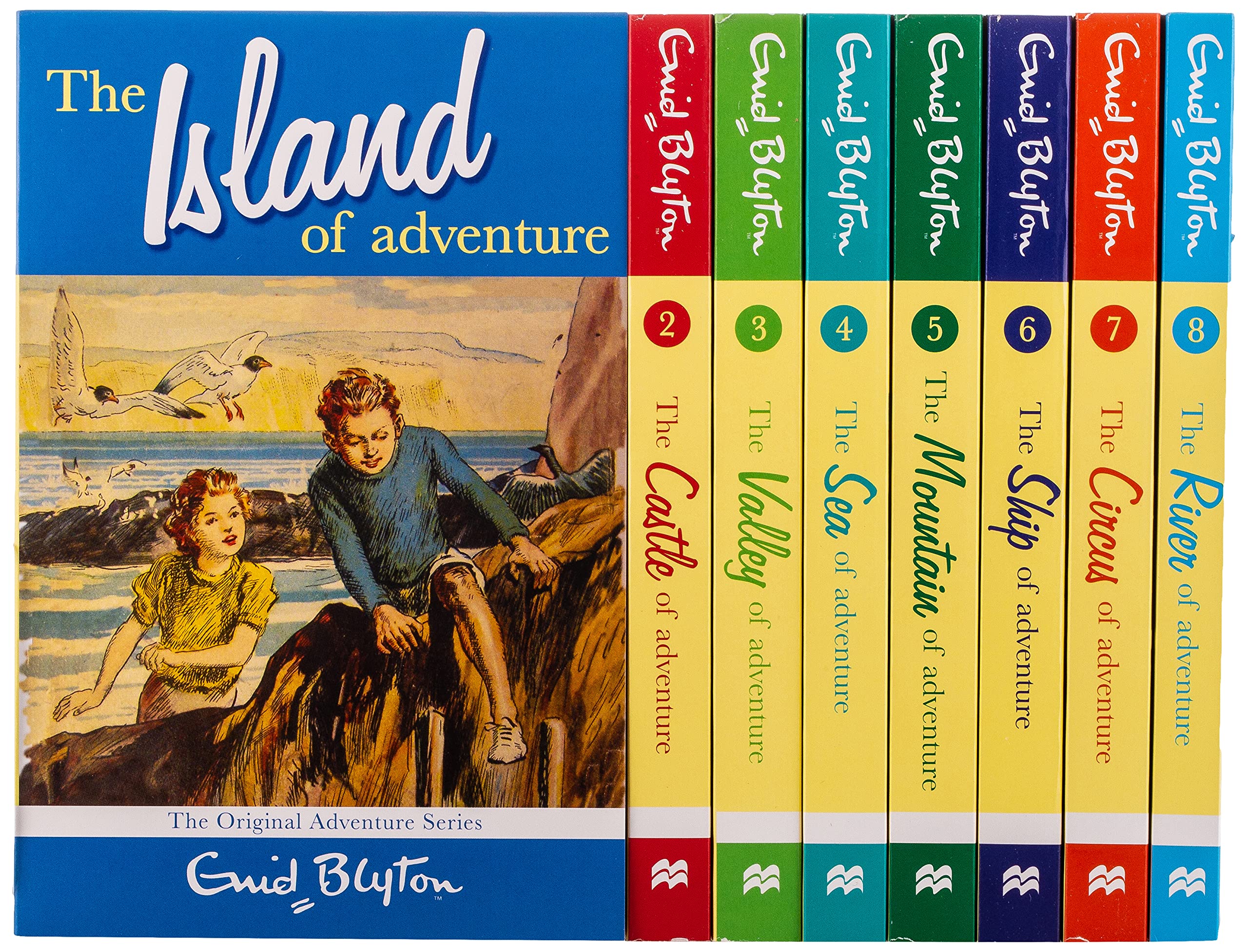 ENID BLYTON ADVENTURE BOXSET (The Island of Adventure, The Castle of Adventure) - Lets Buy Books