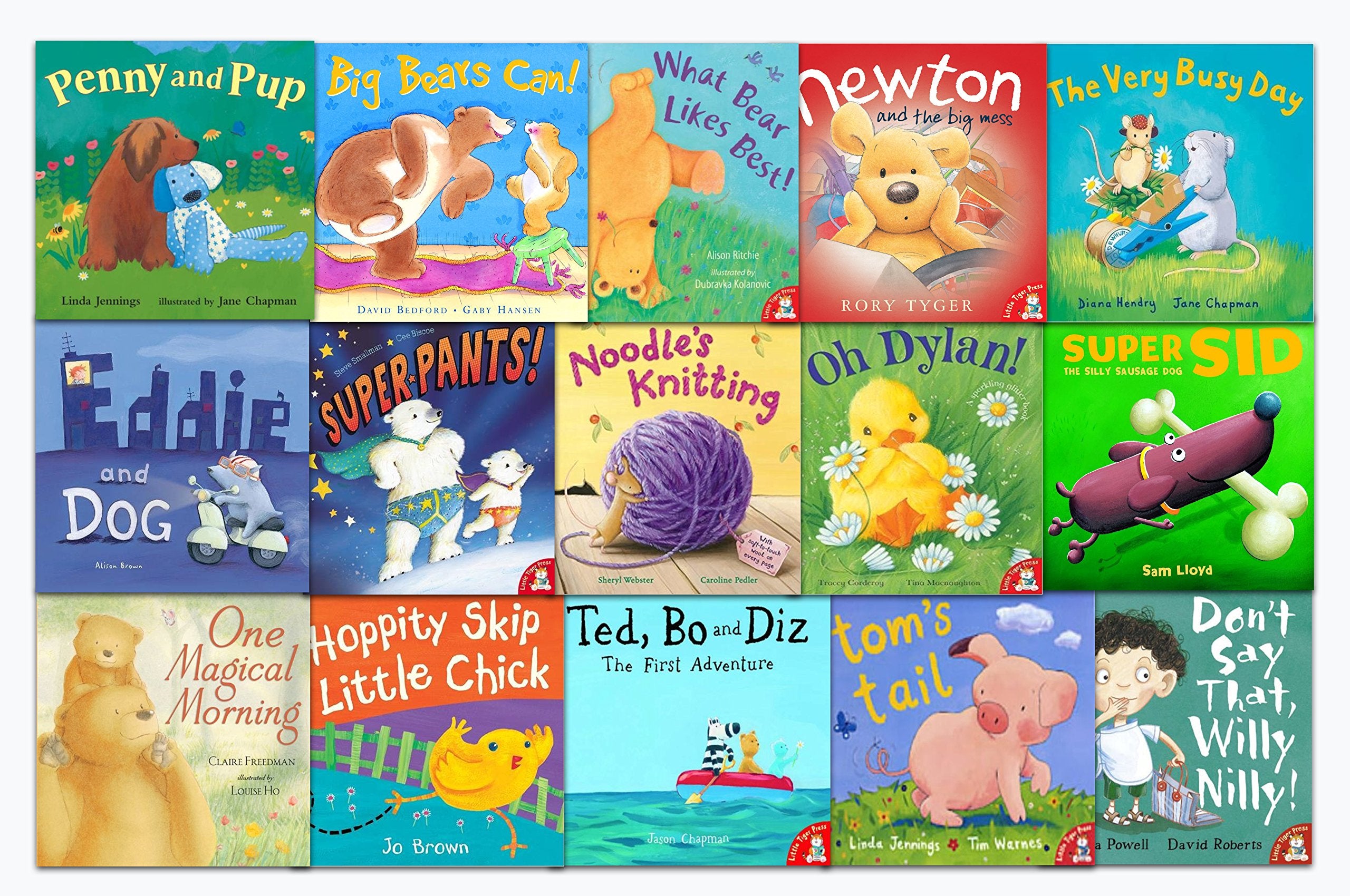 My Big Box of Busy Stories Collection 15 Books Box Set (Bedtime stories) Noodles Knitting - Lets Buy Books