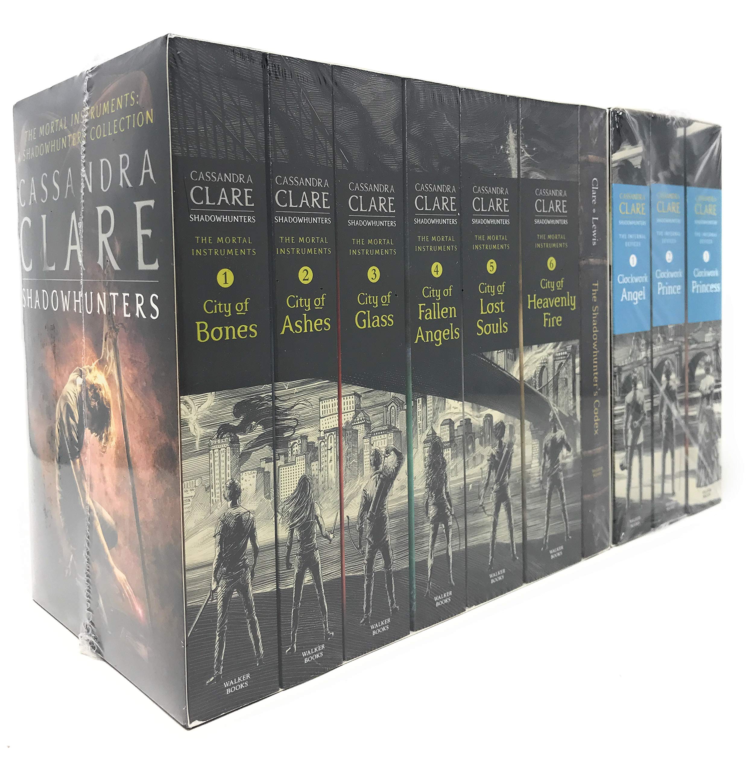 Cassandra Clare Mortal Instruments & Infernal Devices Collection 10 Books Set Paperback - Lets Buy Books