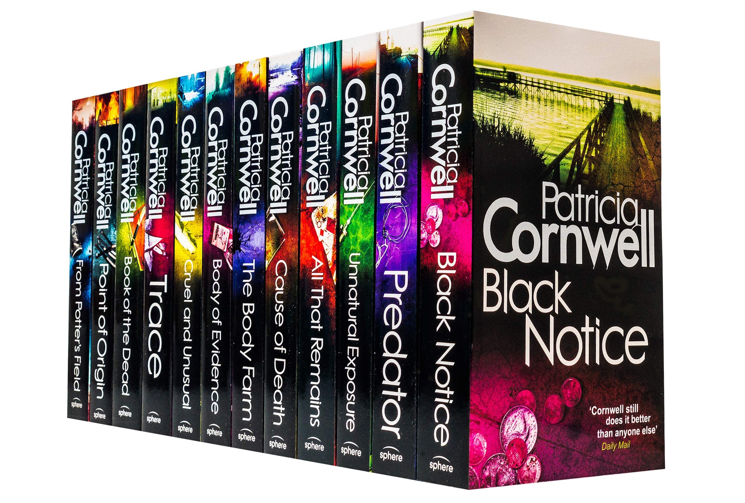 Kay Scarpetta Series 12 Books Collection Set By Patricia Cornwell (Body Of Evidence,Trace) - Lets Buy Books