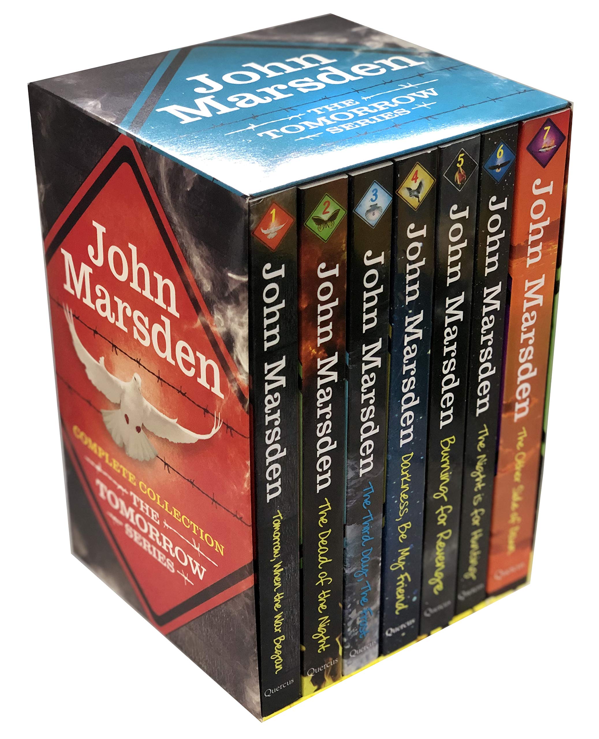 John Marsden The Tomorrow Series 7 Books Collection Set The Dead of the Night - Lets Buy Books