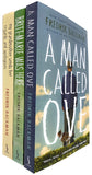 Fredrik Backman 3 Books Collection Set A Man Called Ove,Britt-Marie Was Here & More