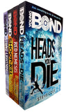 Young Bond Collection 4 Books Set by Steve Cole (Red Nemesis, Heads You Die) - Lets Buy Books