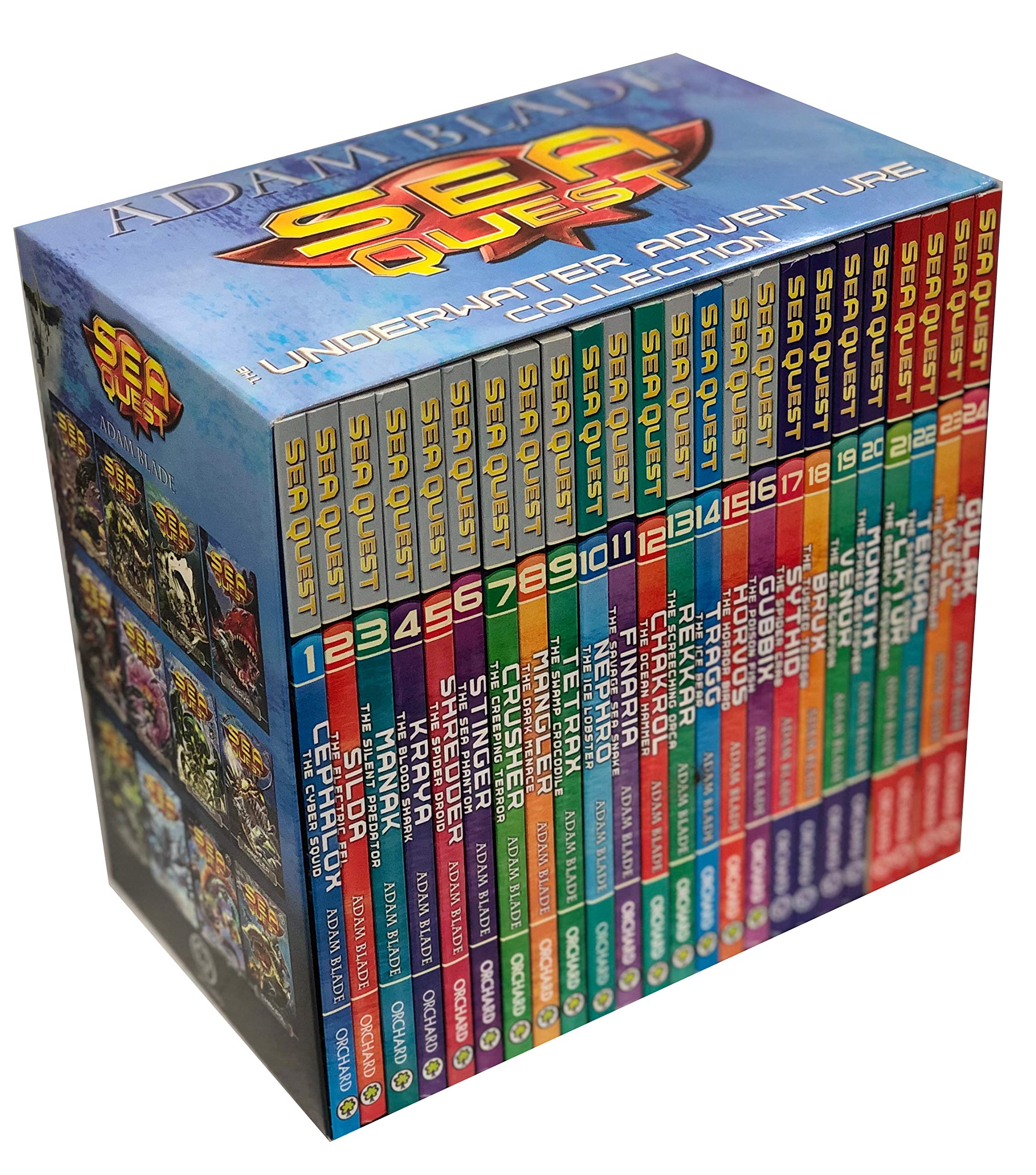 Sea Quest Underwater Adventure Collection 24 Books Limited Edition Box Set Paperback - Lets Buy Books