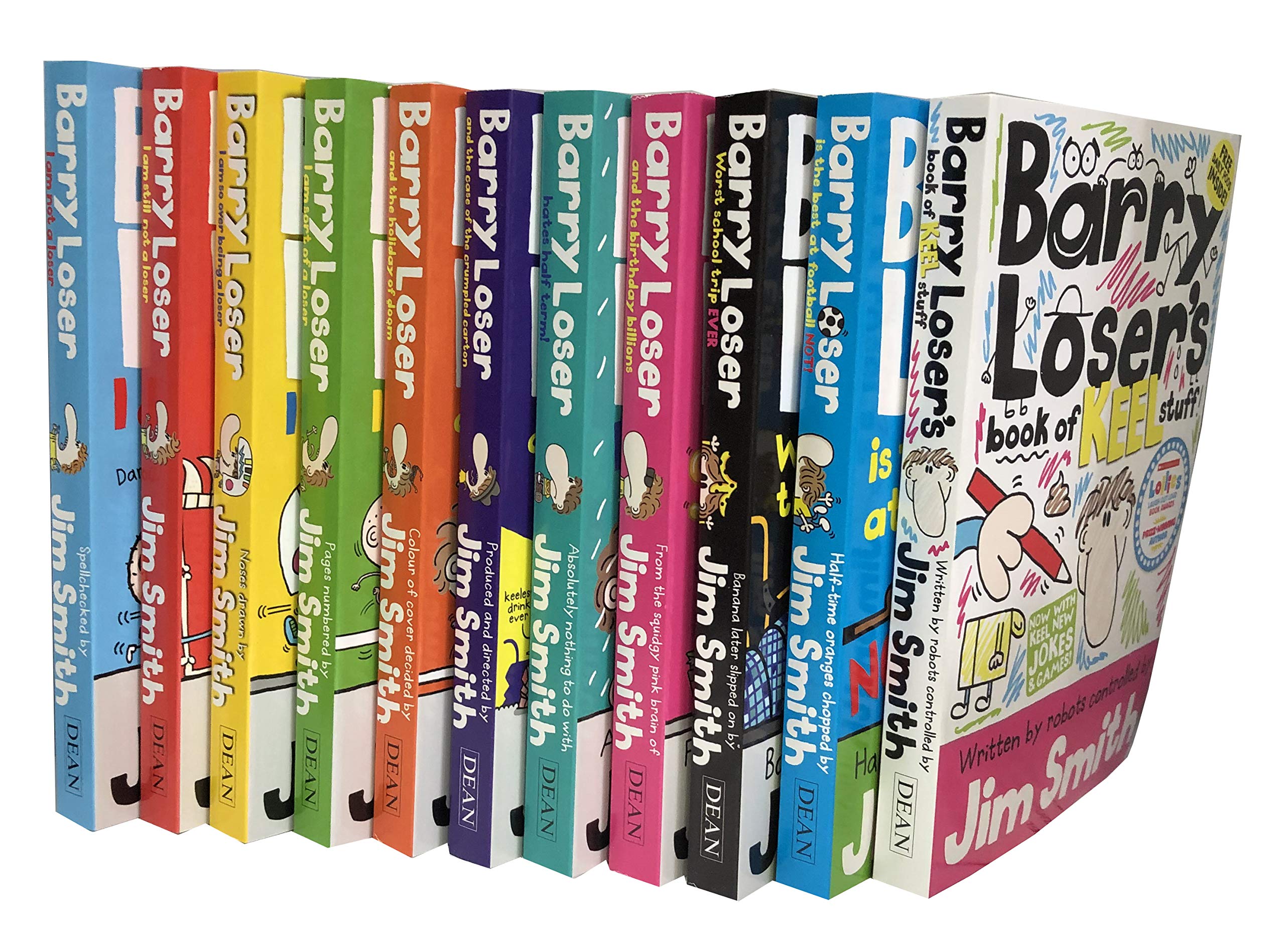 Jim Smith 11 Books Collection Set Barry Loser Series I am still not a Loser Paperback - Lets Buy Books