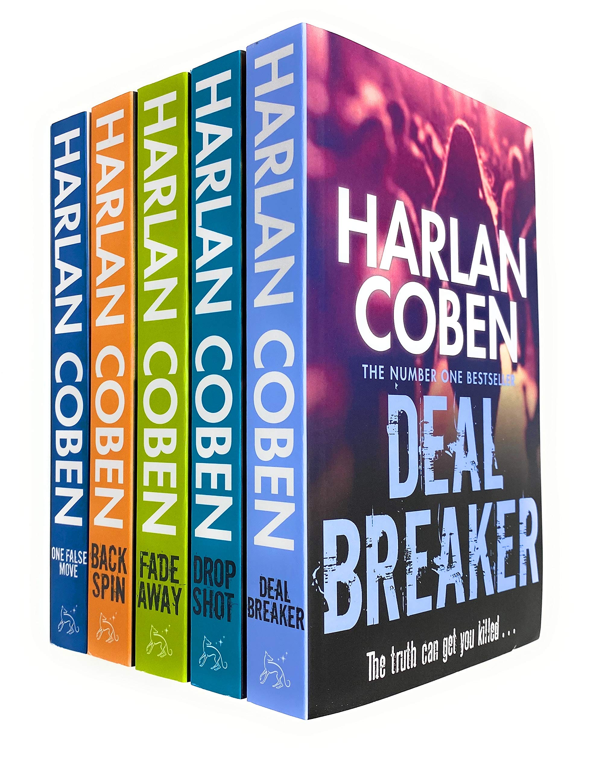 Myron Bolitar Series Books 1 - 5 Collection Set by Harlan Coben, Young Adult, Paperback - Lets Buy Books