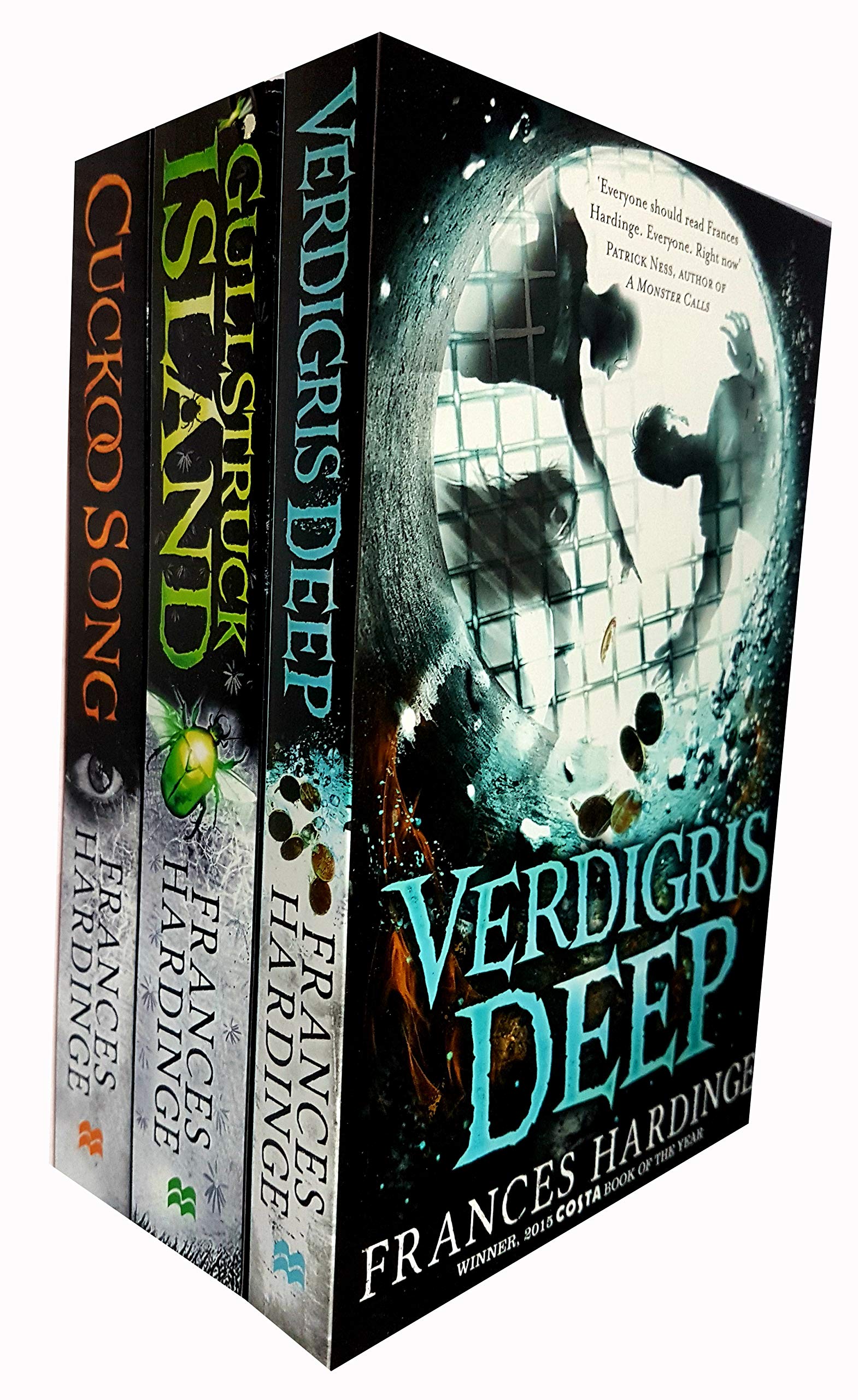 Frances Hardinge Collection 3 Books Set (Verdigris Deep, Cuckoo Song, Gullstruck Island) - Lets Buy Books