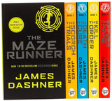 Maze Runner Series James Dashner 5 Books Collection Set ( Maze Runner, Death Cure )