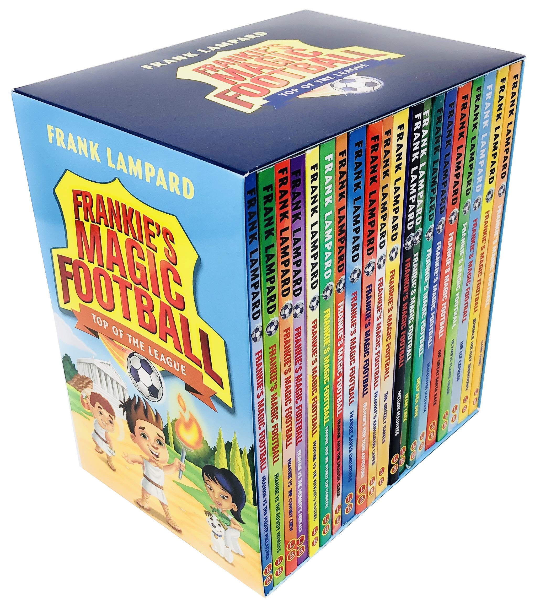 The Frankie's Magic Football Top of League Series 20 Books Box Set By Frank Lampard - Lets Buy Books