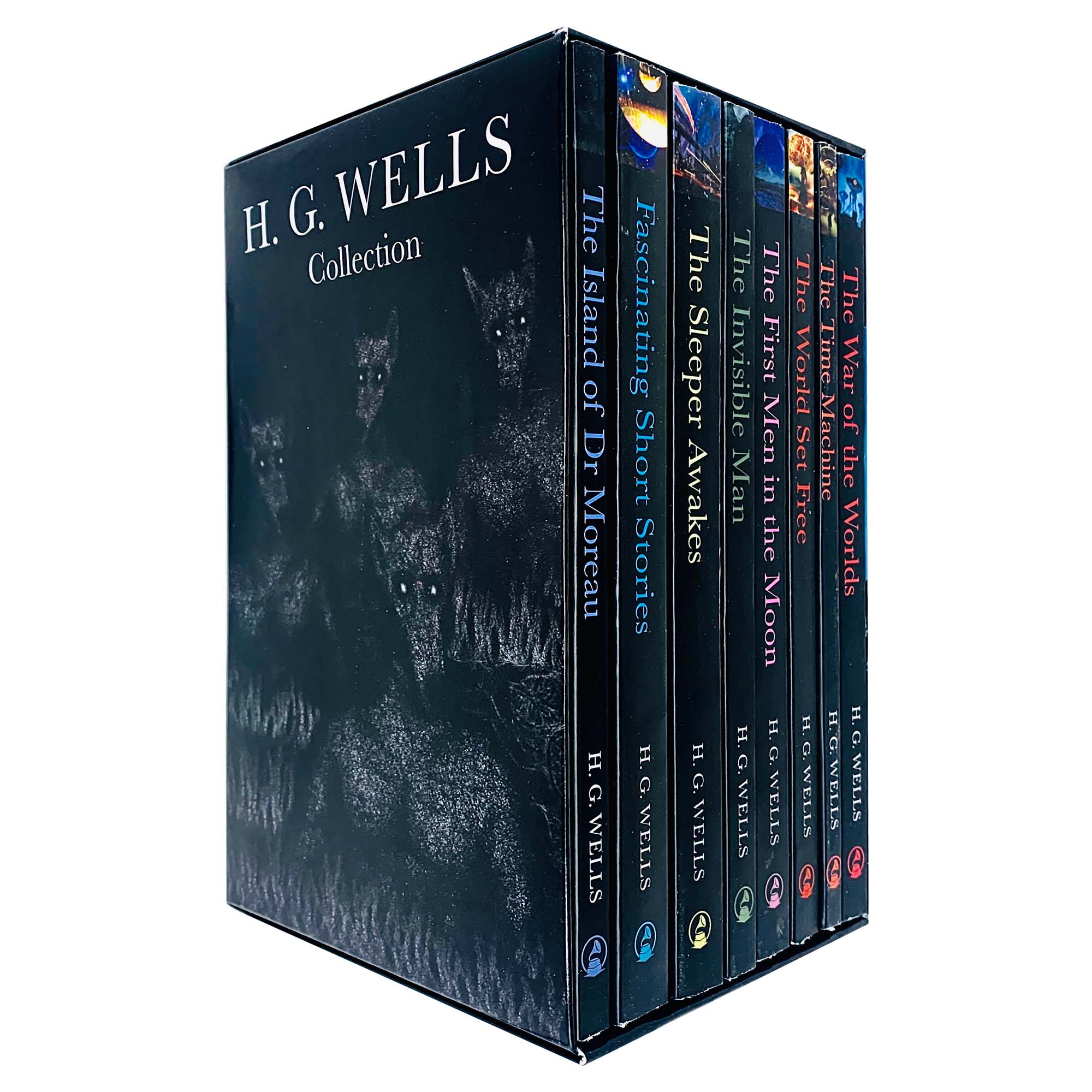 The Classic H. G. Wells Complete 8 Books Collection Box Set (Time Machine, World Set Free) - Lets Buy Books