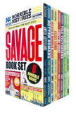 Horrible Histories Savage 8 Books Collection Set by Terry Deary (Frightful First World War) - Lets Buy Books