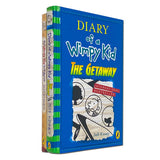 Diary of a Wimpy Kid The Getaway & Do-It-Yourself Book By Jeff Kinney 2 Books Set - Lets Buy Books