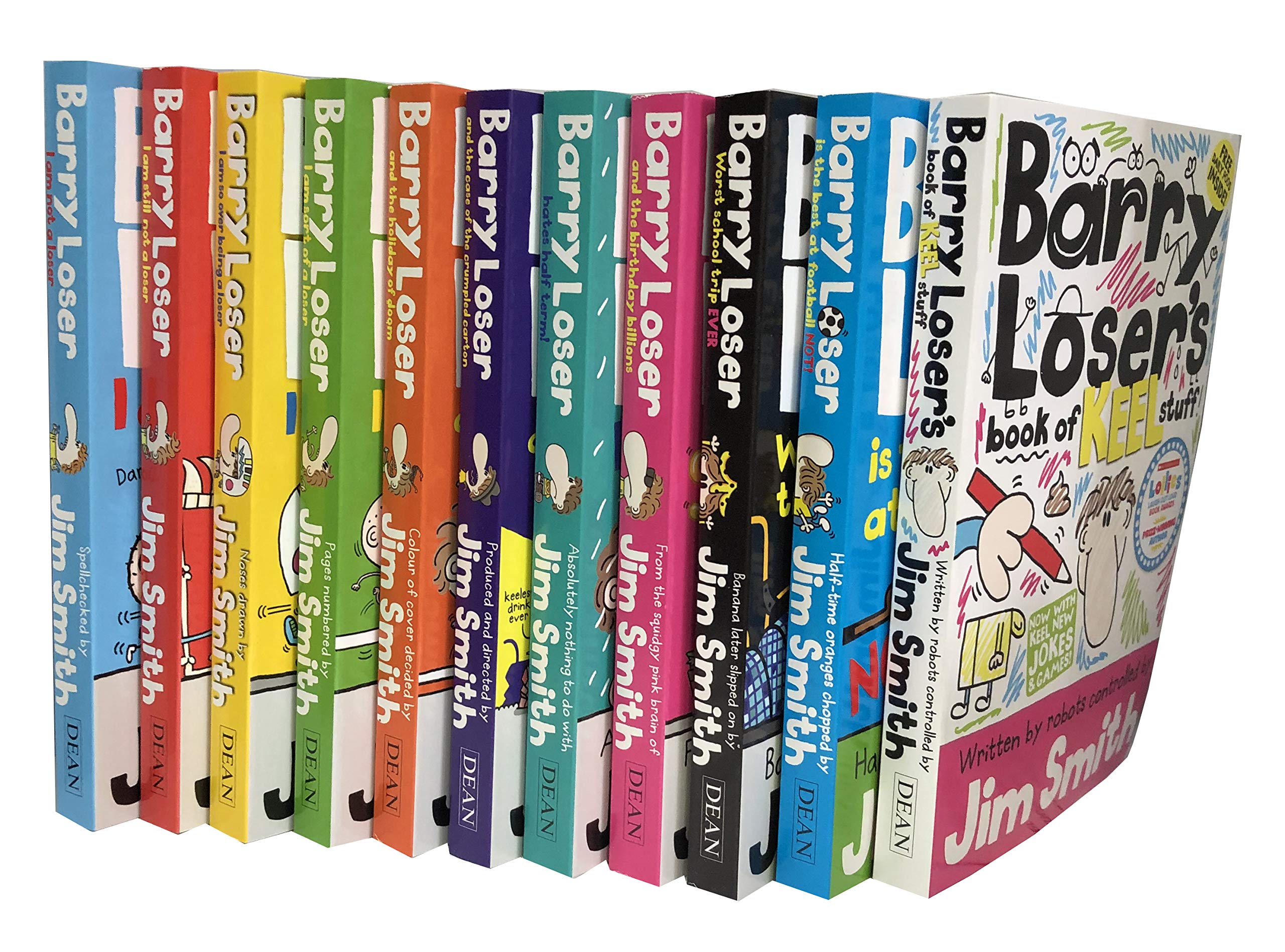 Barry Loser Series by Jim Smith 11 Books Collection Set - Paperback boxed set for ages 7-9, alternate view