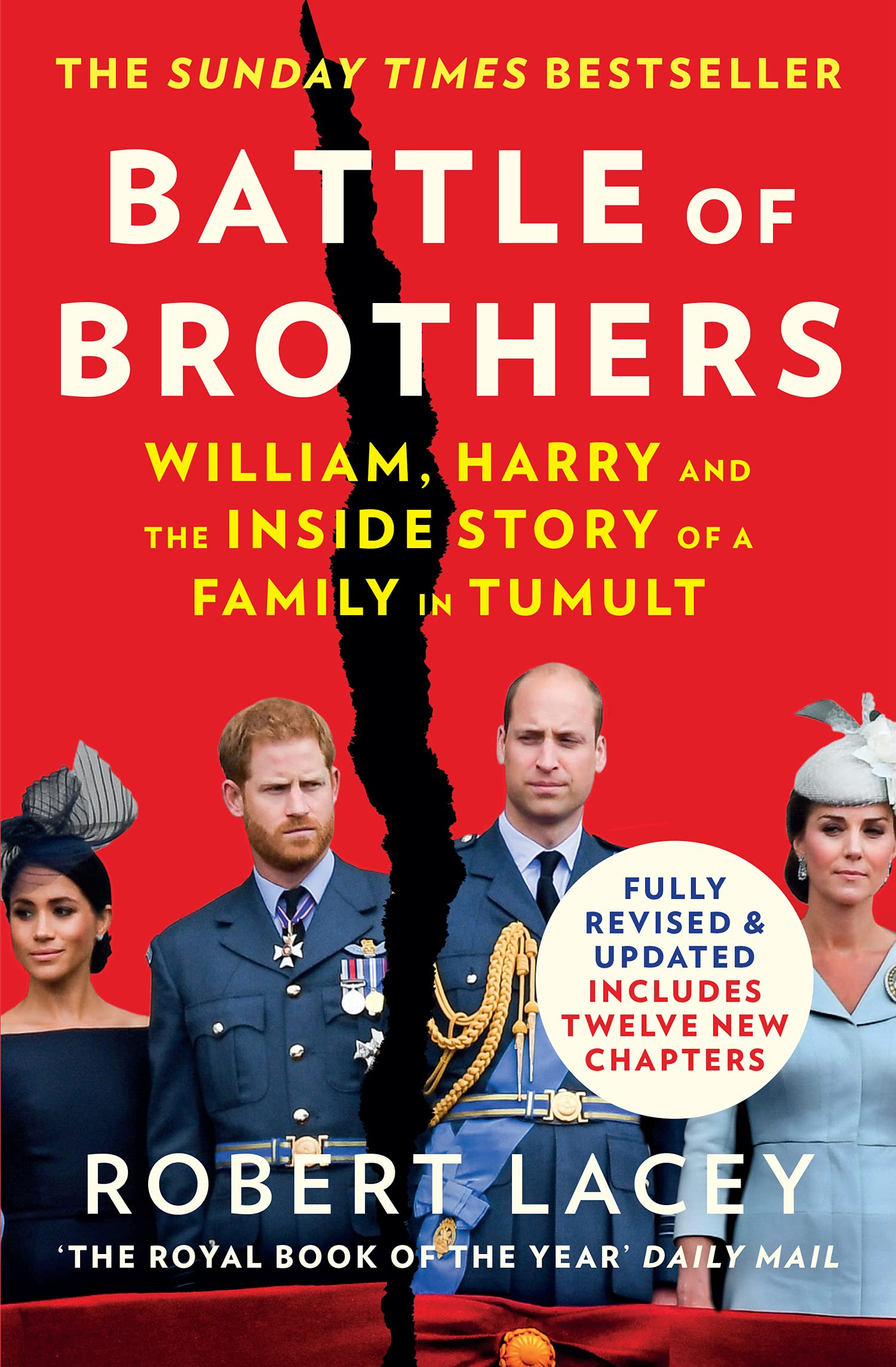 Battle of Brothers by Robert Lacey - paperback royal family biography covering Prince William and Prince Harry