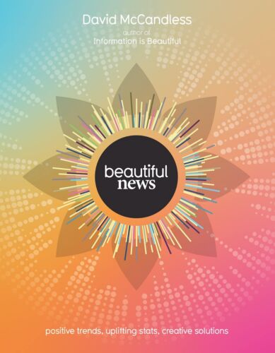 Beautiful News: Positive Trends, Uplifting Stats, Creative Solutions by David McCandless - Hardback Non Fiction Book