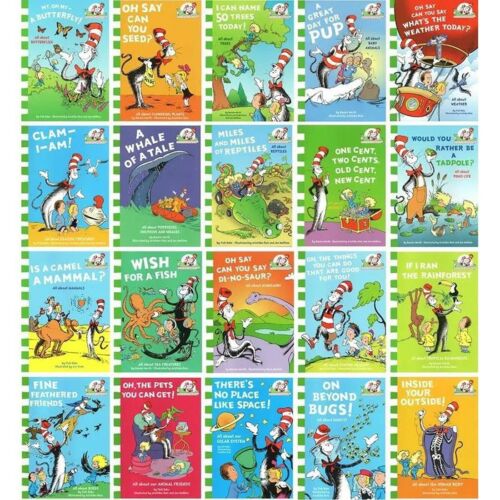Cat in the Hat's Learning Library 20 book paperback set - non-fiction rhyming readers for ages 5-7