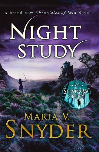 Dawn Study paperback cover from The Chronicles of Ixia series by Maria V. Snyder