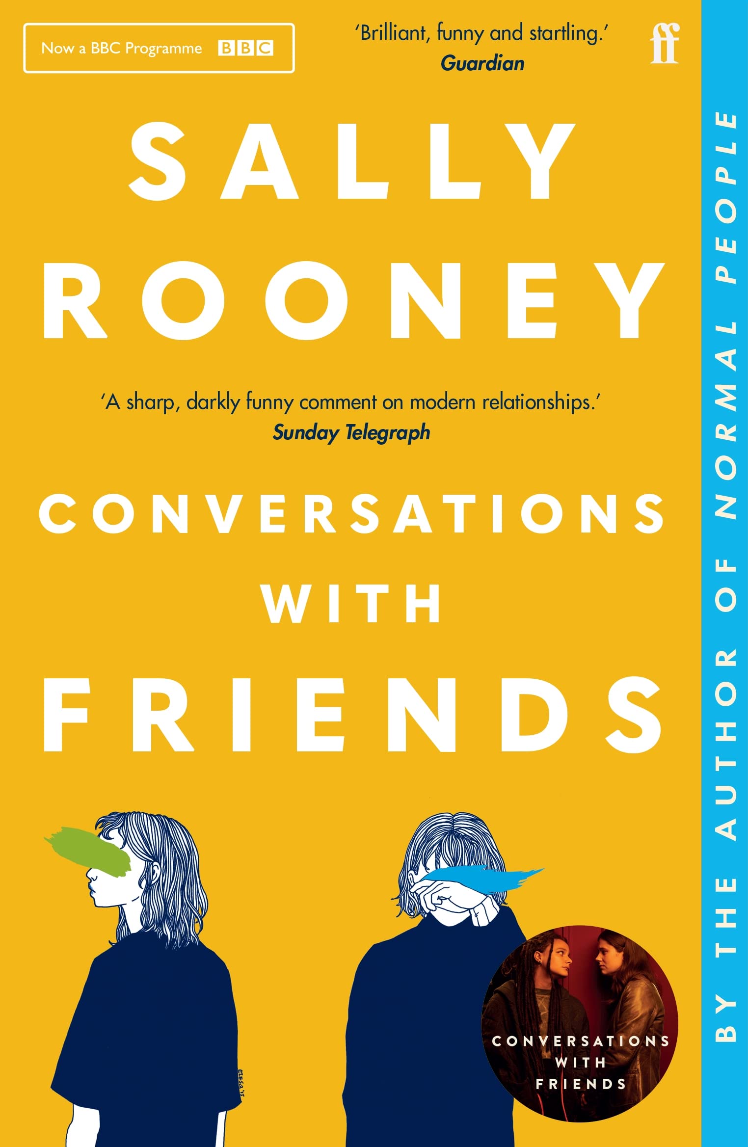 Conversations with Friends by Sally Rooney - Faber & Faber contemporary fiction paperback front cover