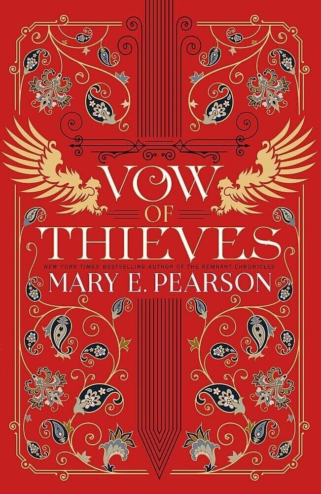 Back cover view of the Dance of Thieves and Vow of Thieves 2 book paperback set by Mary E. Pearson