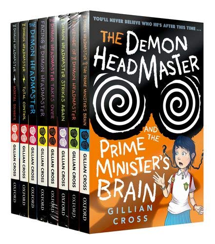 Demon Headmaster Series 8 Books Collection Set by Gillian Cross - Paperback - Ages 8-12
