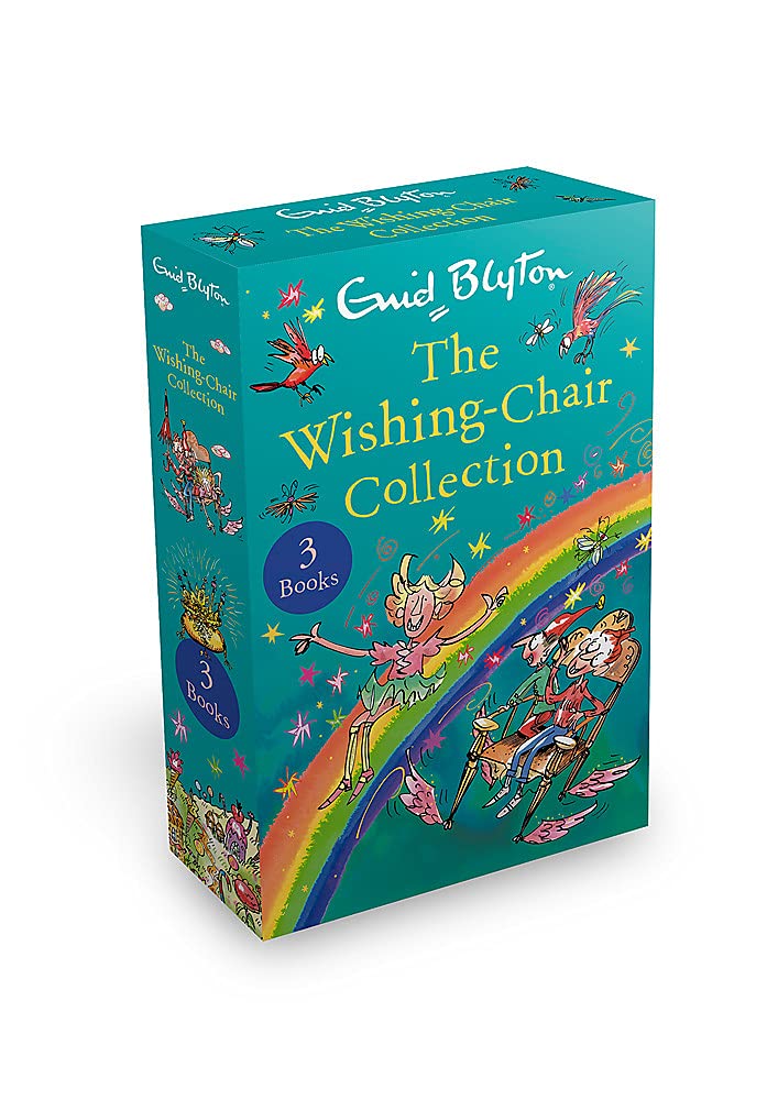Enid Blyton The Wishing-Chair Collection 3 Books Box Set - The Adventures of the Wishing-Chair, The Wishing-Chair Again, More Wishing-Chair Stories - Paperback - Ages 5-7