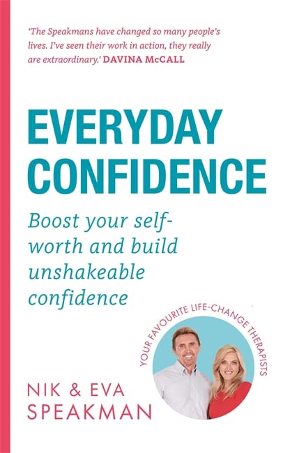 Everyday Confidence by Nik Speakman and Eva Speakman - self-help paperback book cover image