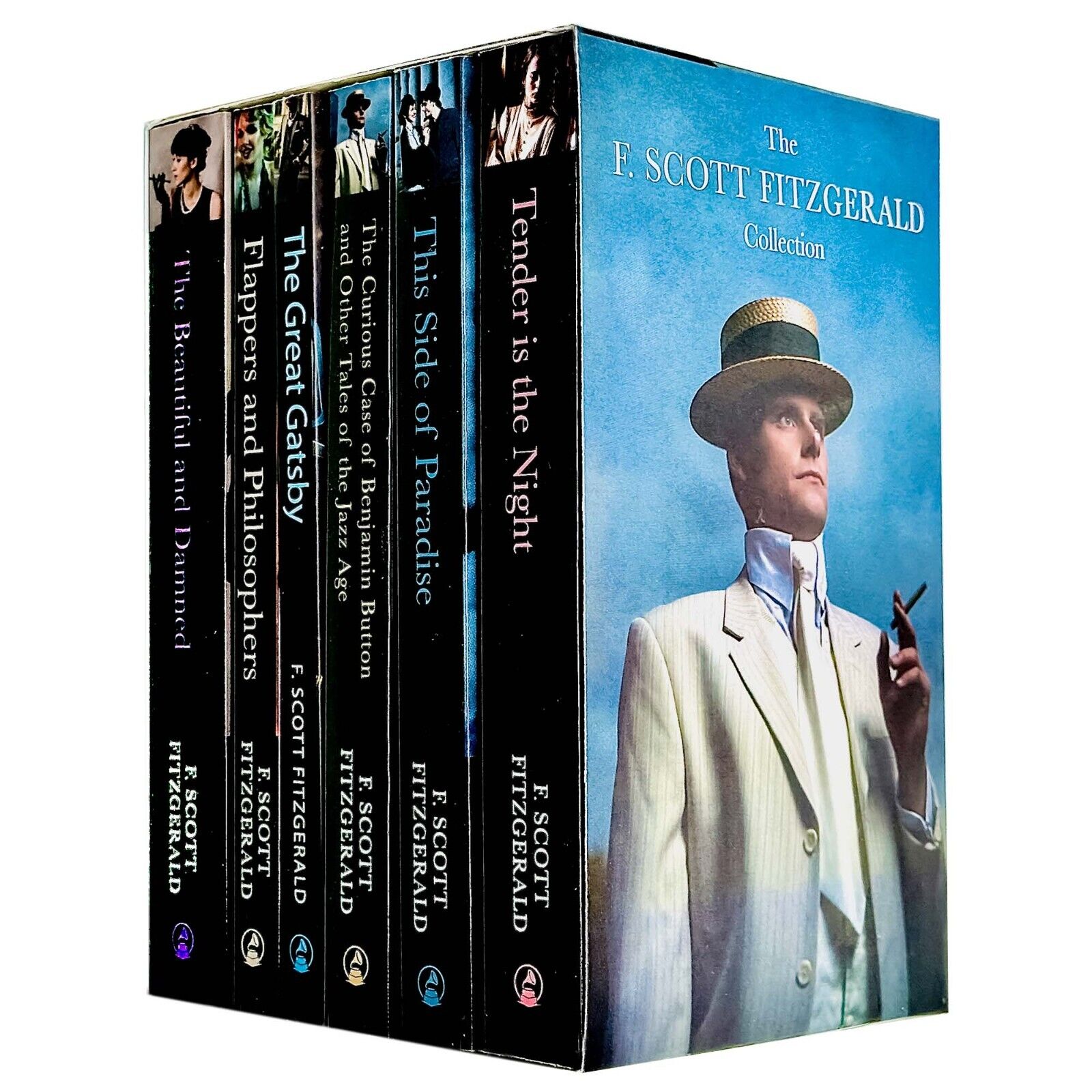 F. Scott Fitzgerald six book paperback classics collection including Tender is the Night and This Side of Paradise