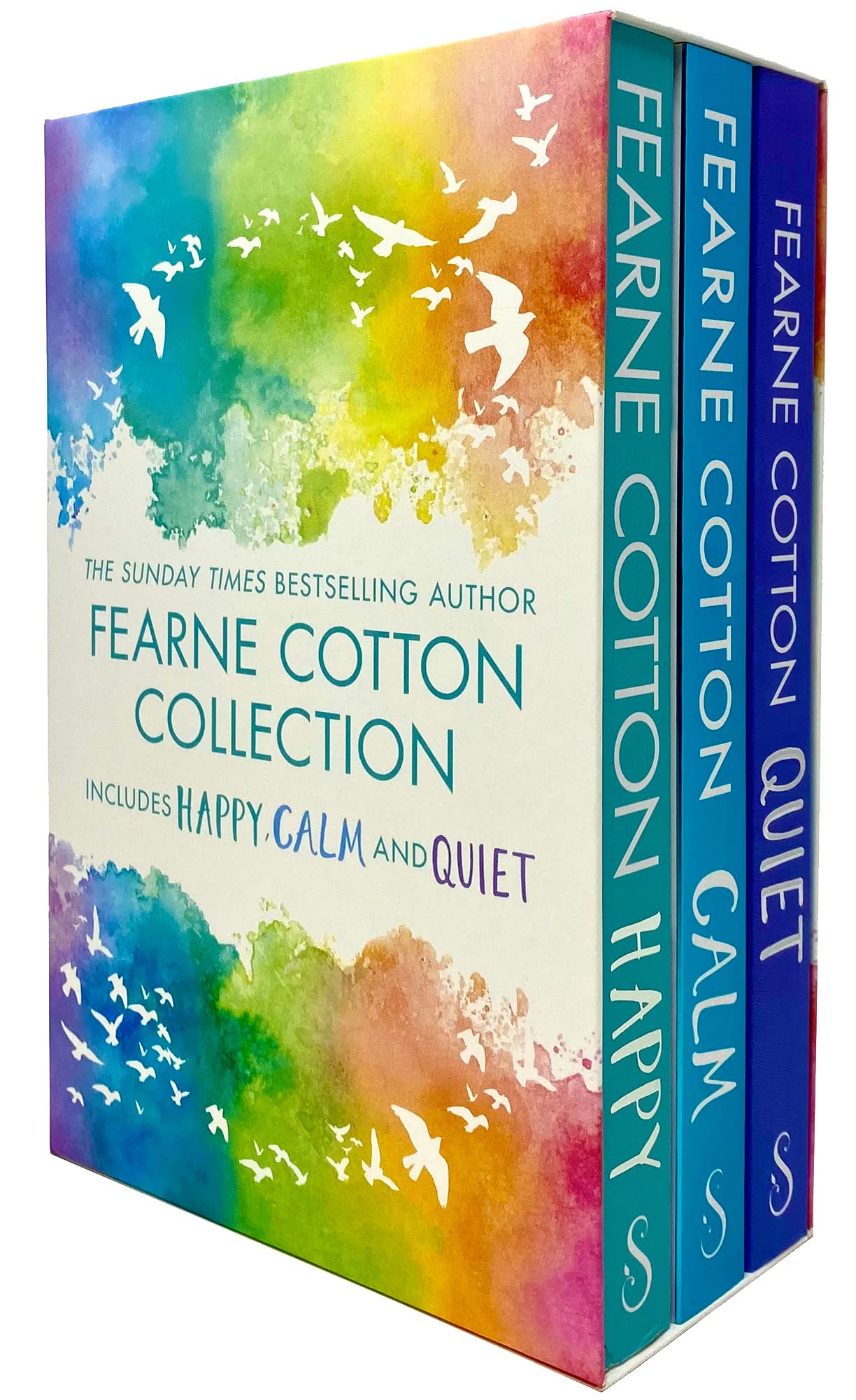 Fearne Cotton Happy, Calm & Quiet 3 Books Collection Set - Paperback Non Fiction Wellbeing Books