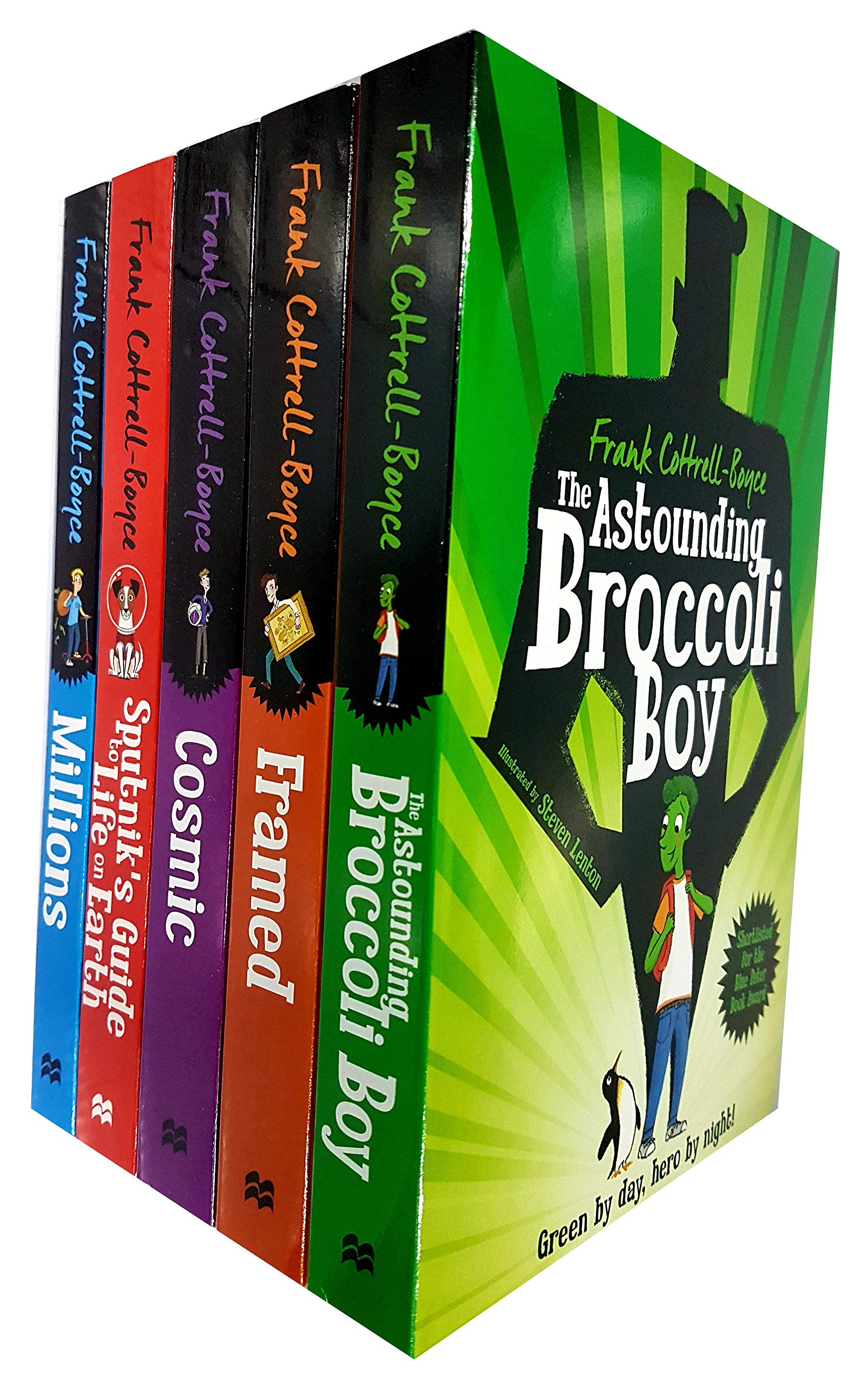 Frank Cottrell Boyce Collection 5 Books Set - Millions, Cosmic, Framed, Sputnik's Guide to Life on Earth, The Astounding Broccoli Boy - Paperback - Ages 9-11
