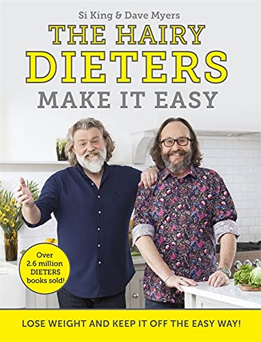 The Hairy Dieters: Make It Easy by Hairy Bikers - paperback weight loss cookbook cover
