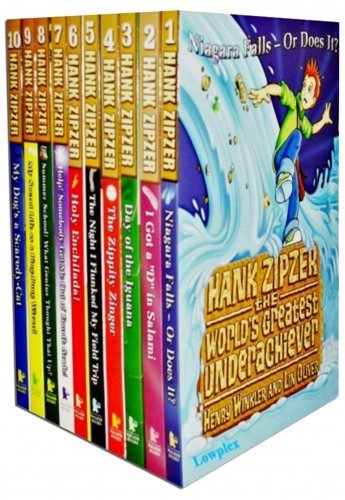 Hank Zipzer 10 Books Collection Set by Henry Winkler and Lin Oliver - Ages 7-9 - Paperback