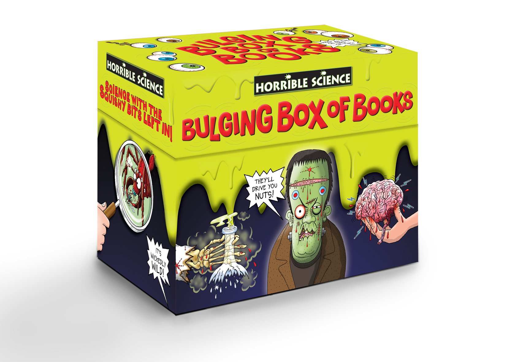 Horrible Science Bulging Box Set - 20 Books Collection by Nick Arnold - Paperback - Ages 8-12