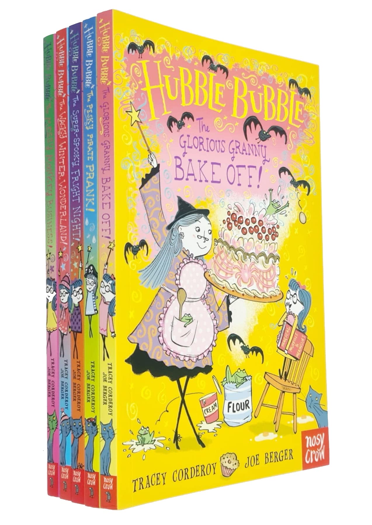 Hubble Bubble Series 5 Books Collection Set by Tracey Corderoy and Joe Berger - Paperback - Ages 5-7