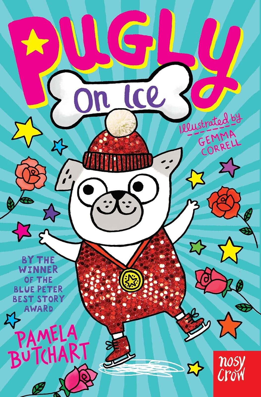 Pugly Pamela Butchart Collection 3 Books Set (Pugly Bakes a Cake, Solves a Crime, On Ice) - Lets Buy Books
