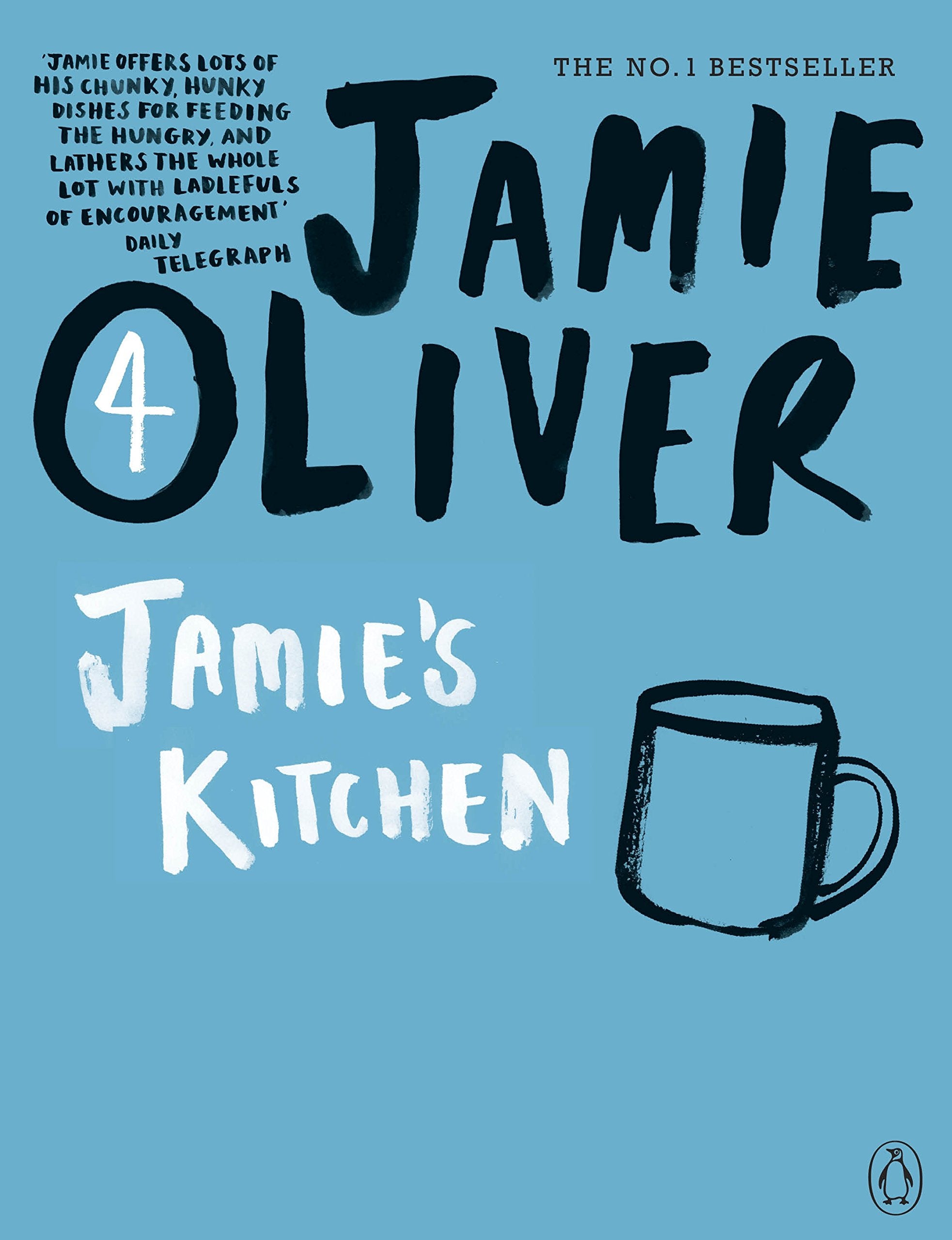 Jamie's Kitchen by Jamie Oliver - brand new paperback cookbook cover