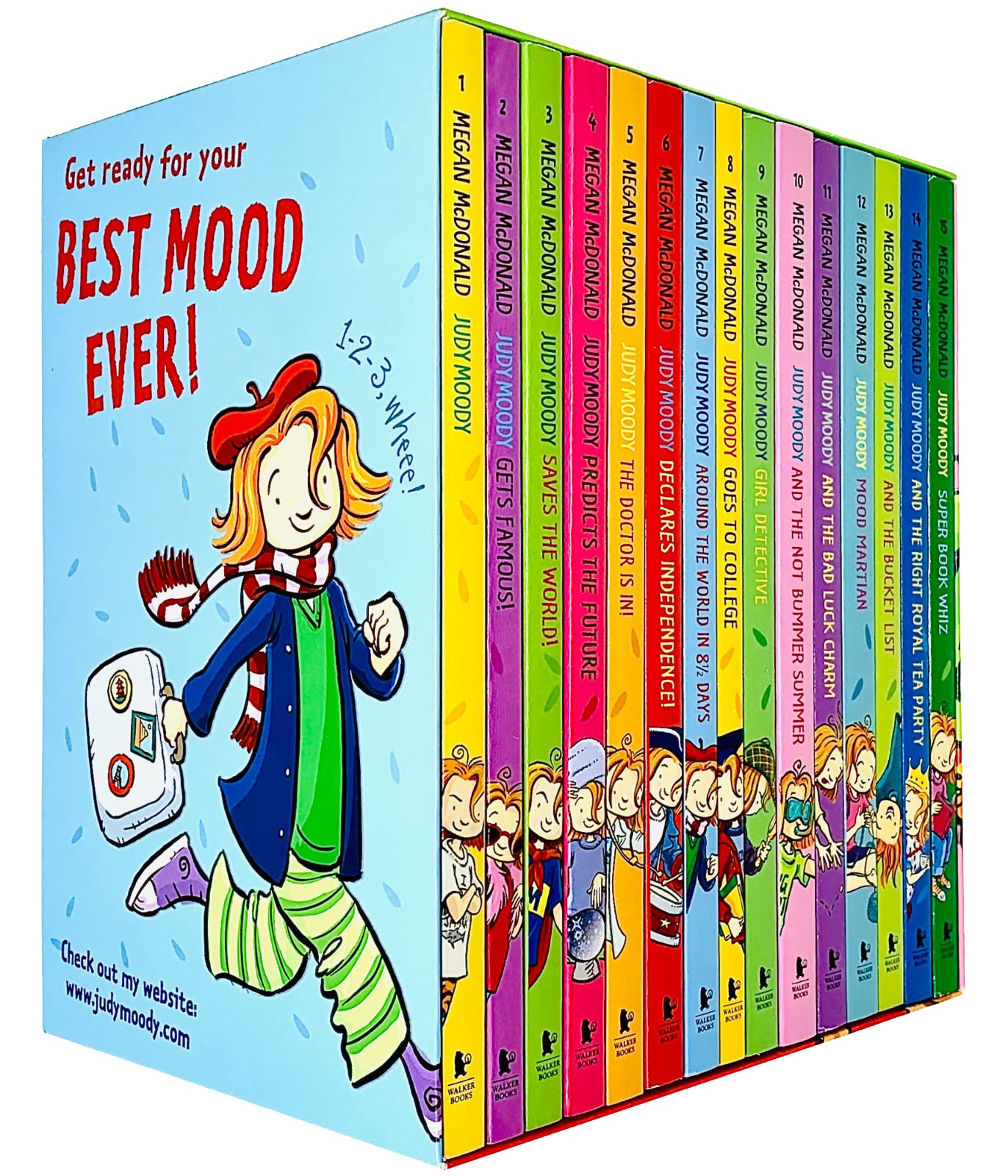 Judy Moody 15 Books Collection Set by Megan McDonald - complete paperback chapter book series for ages 7-9