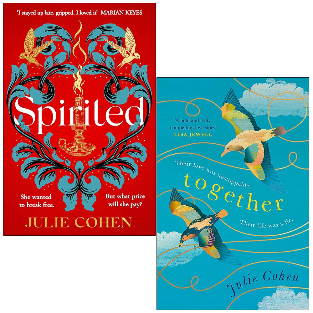 Julie Cohen 2 Books Collection Set - Spirited and Together - Paperback Fiction Books