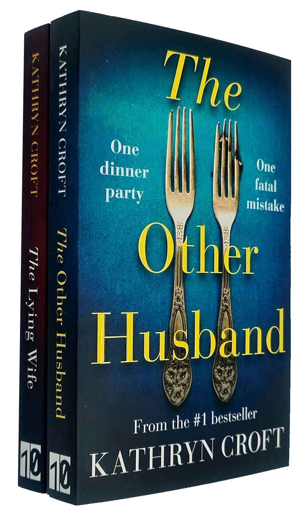 Kathryn Croft 2 Books Collection Set - The Other Husband and The Lying Wife - Paperback psychological thrillers