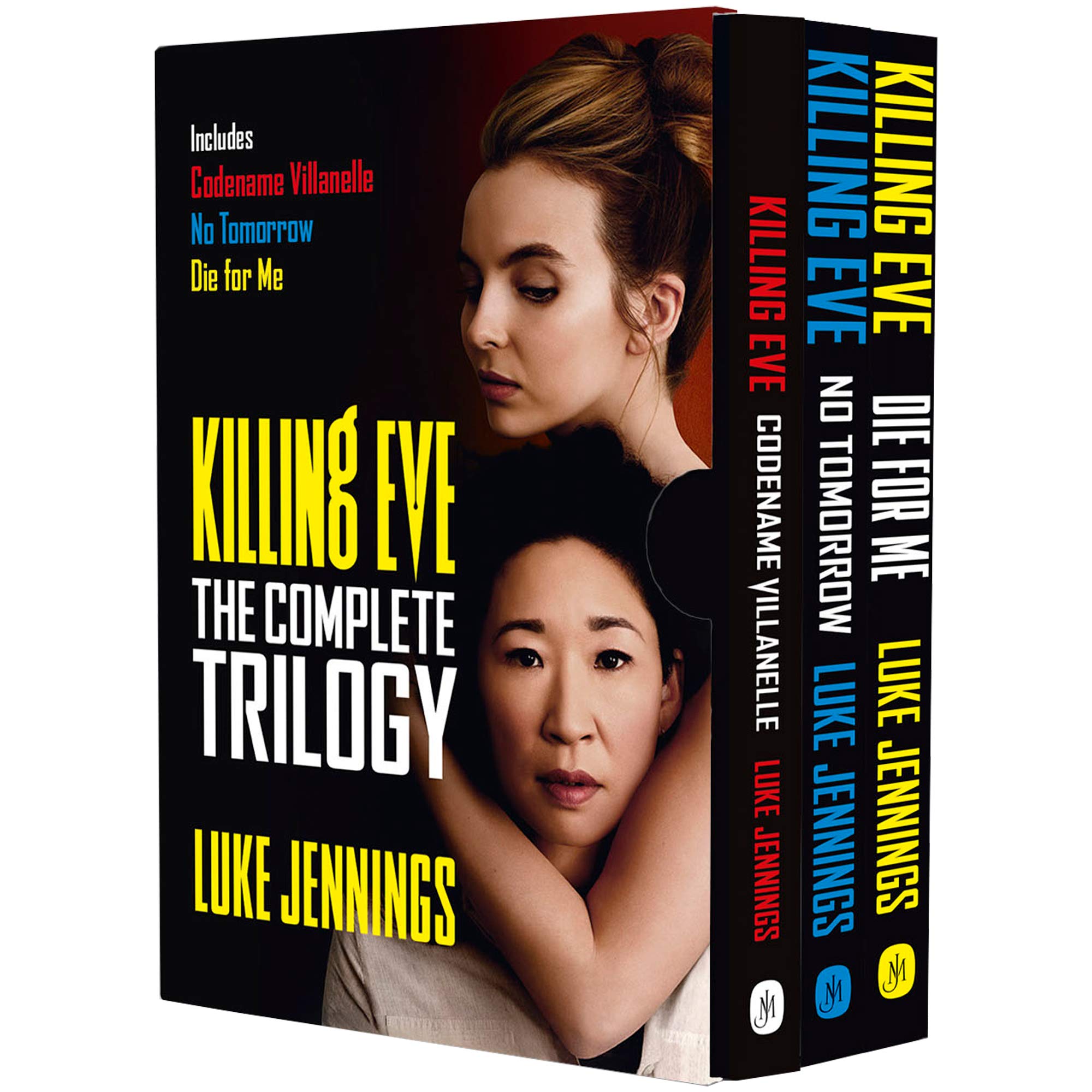 Killing Eve The Complete Trilogy 3 Books Collection Set by Luke Jennings - Paperback - Codename Villanelle, No Tomorrow, Die For Me